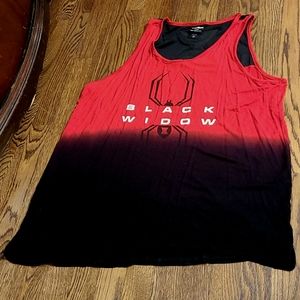 Marvel Black Widow sleeveless shirt size 2X